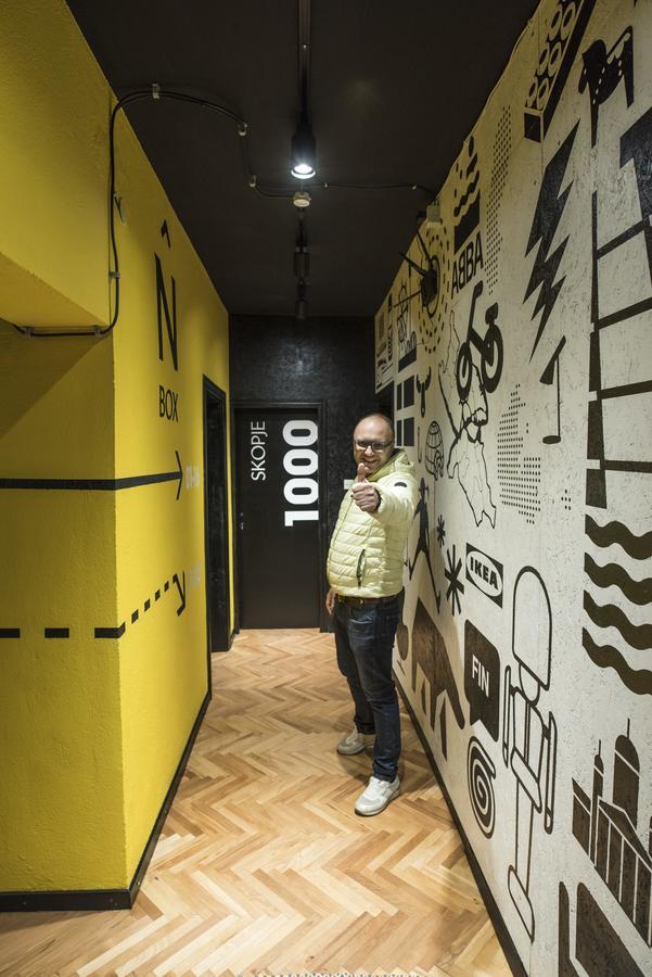 סקופיה Nordic Hostel N-Box מראה חיצוני תמונה