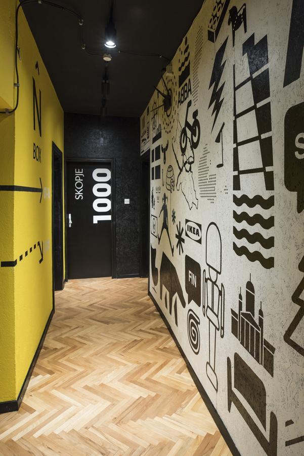 סקופיה Nordic Hostel N-Box מראה חיצוני תמונה